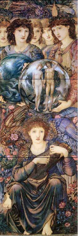 Angels of Creation Day 6 Edward Coley Burne-Jones
